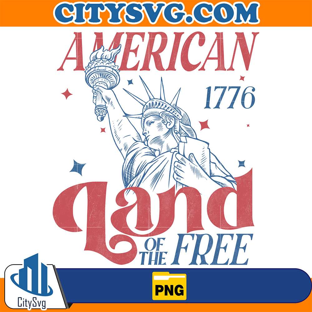 America-1776-Land-Of-The-Free-Png