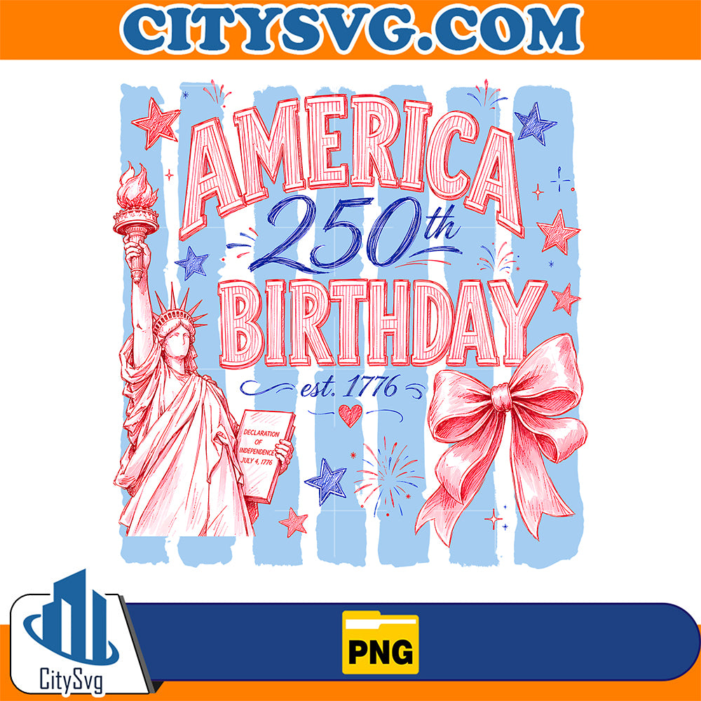 America-250th-Birthday-Png