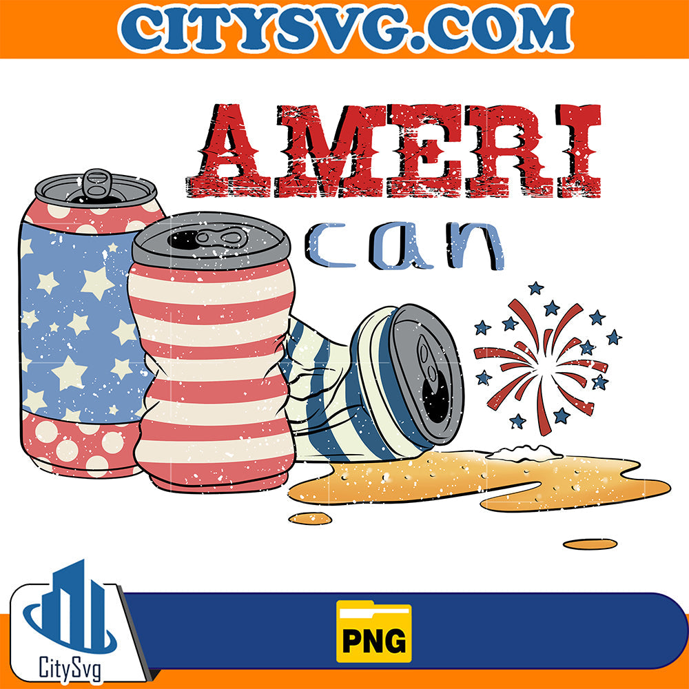 America-Can-4th-Of-July-Png
