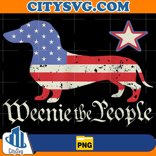 American-4th-Of-July-Dachshund-Lover-Weenie-The-People-Png