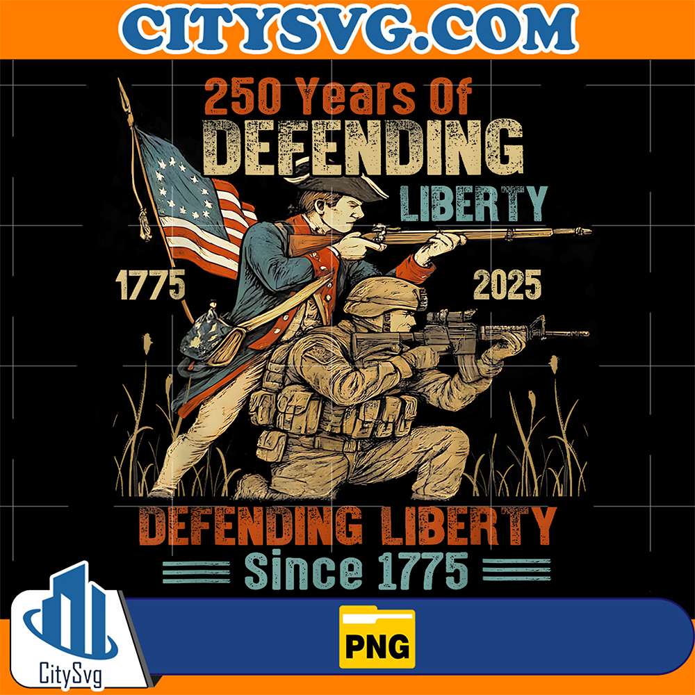 American-Army-250th-Anniversary-Defending-Liberty-1775-2025-Png
