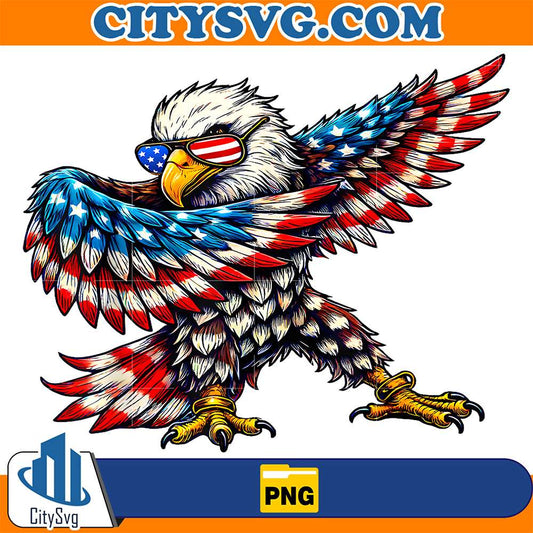 American-Flag-Bald-Eagle-Patriotic-Eagle-4th-Of-July-USA-Png
