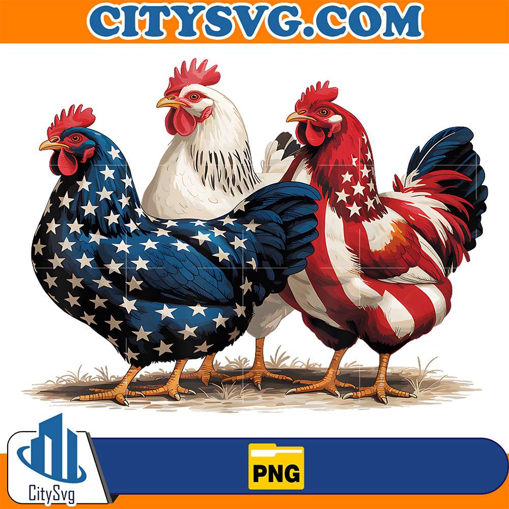 American-Flag-Rooster-Independence-Day-4th-of-July-Png