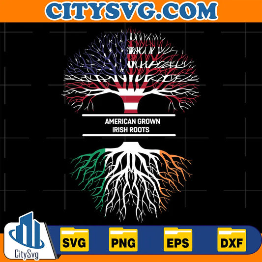 AmericanGrownIrishRootsSvg
