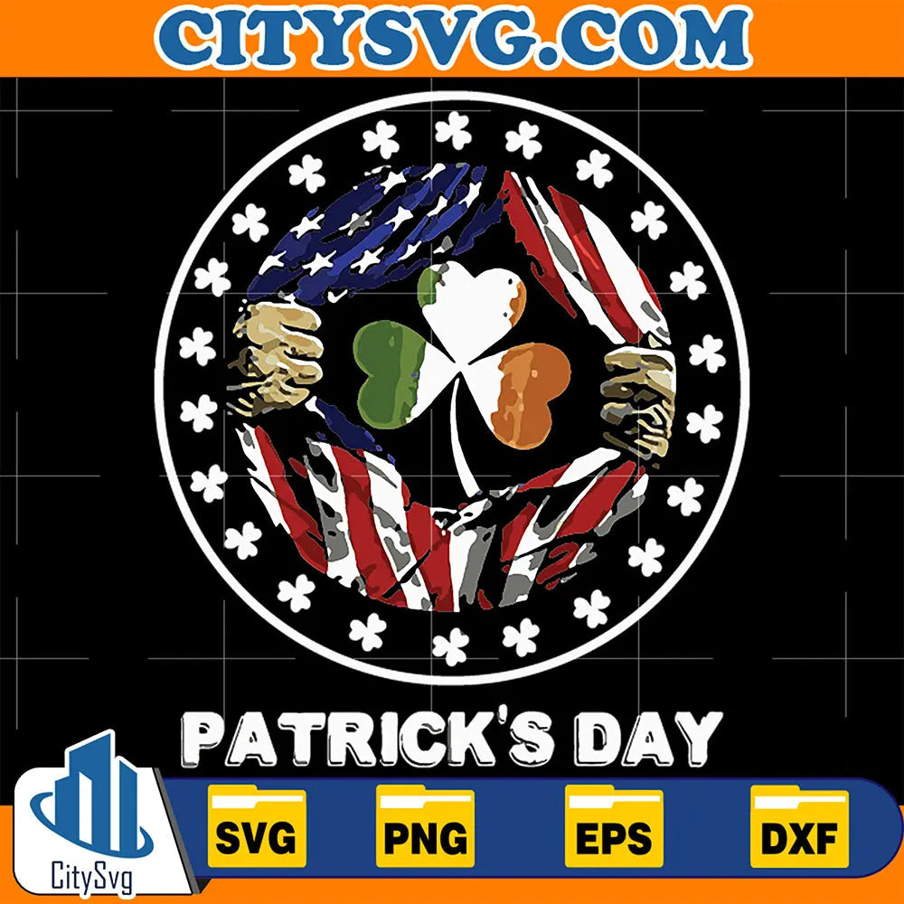 AmericanStPatricksDaySvg