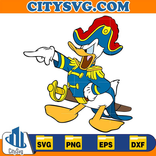 Angry-Donald-Duck-Cruise-Svg