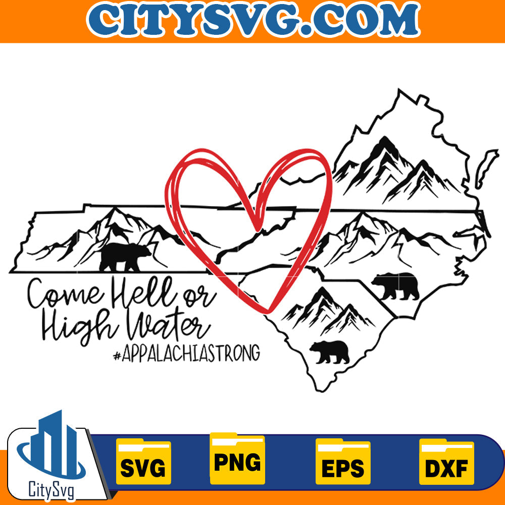 Appalachia Strong Svg CitySvg