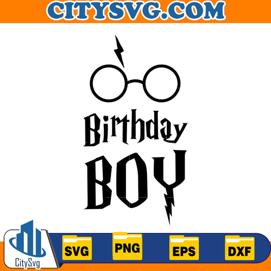 Birthday Boy Svg