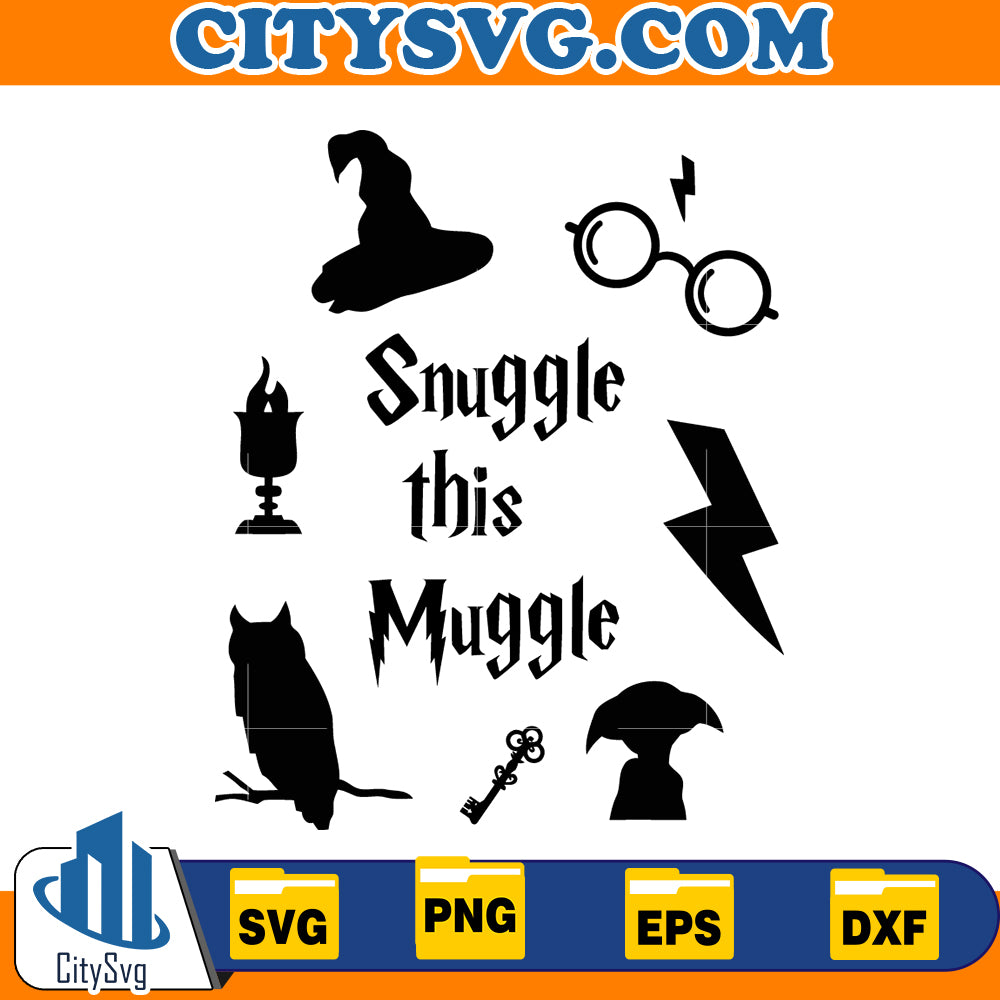 Snuggle this muggle Svg