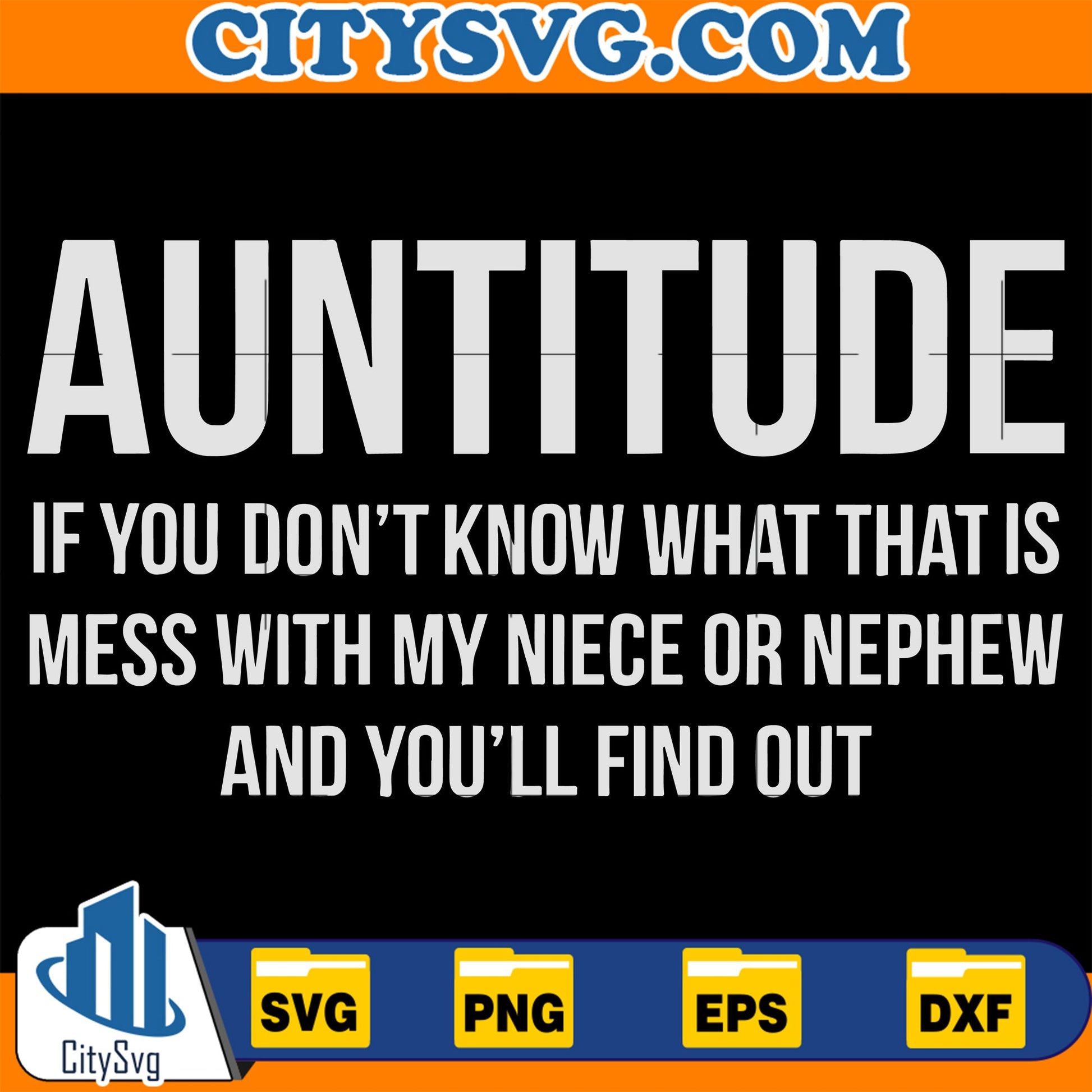Auntitude Svg CitySvg