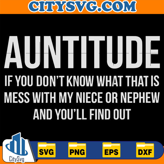 Auntitude Svg CitySvg