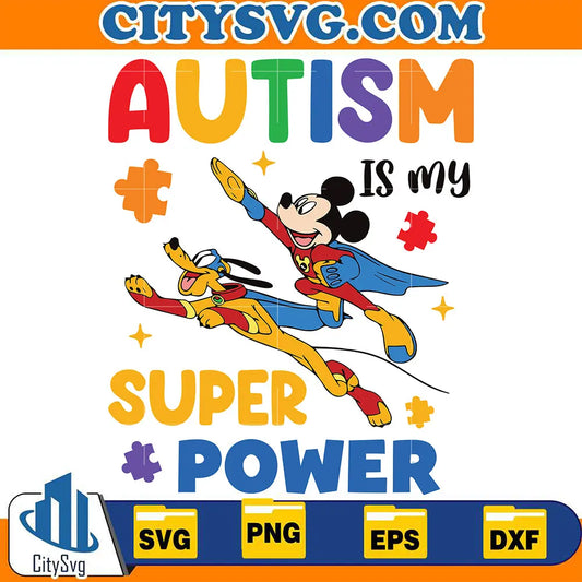 AutismIsMySuperpowerSvg