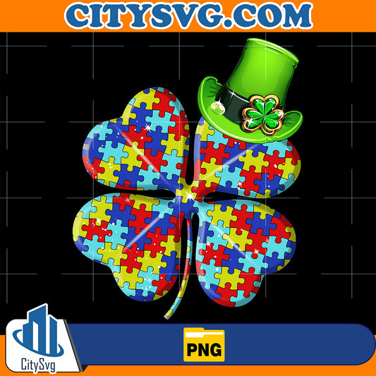 AutismStPatrick_sDayShamrockPng