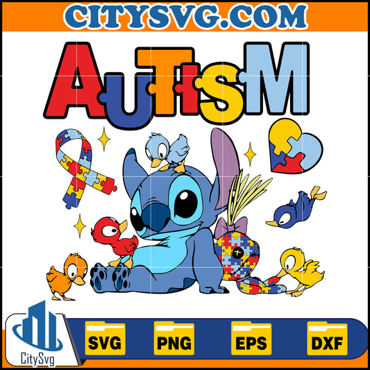 AutismStitchSvg