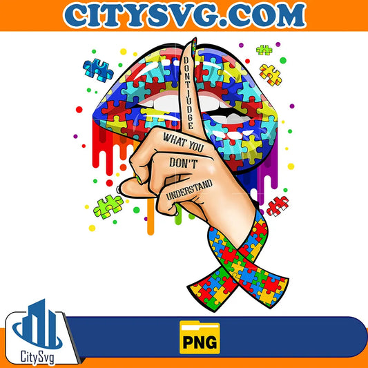 AutismSupportLipsPng