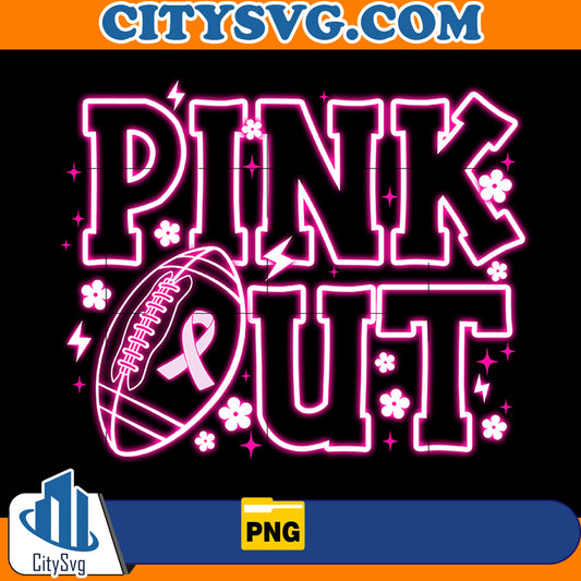 Neon Pink Out Png