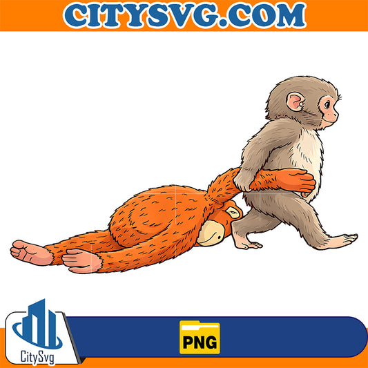Baby-Monkey-Punch-Cute-Animal-Png