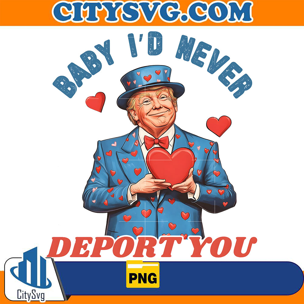 BabyI_dNeverDeportYouTrumpIsMyValentinePng