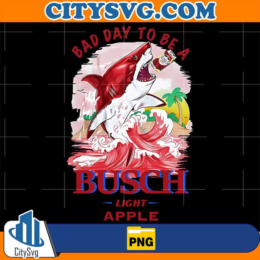Bad-Day-To-Be-A-Busch-Light-Apple-Shark-Png