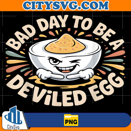 Bad-Day-To-Be-A-Deviled-Egg-Thanksgiving-Dinner-Family-Png