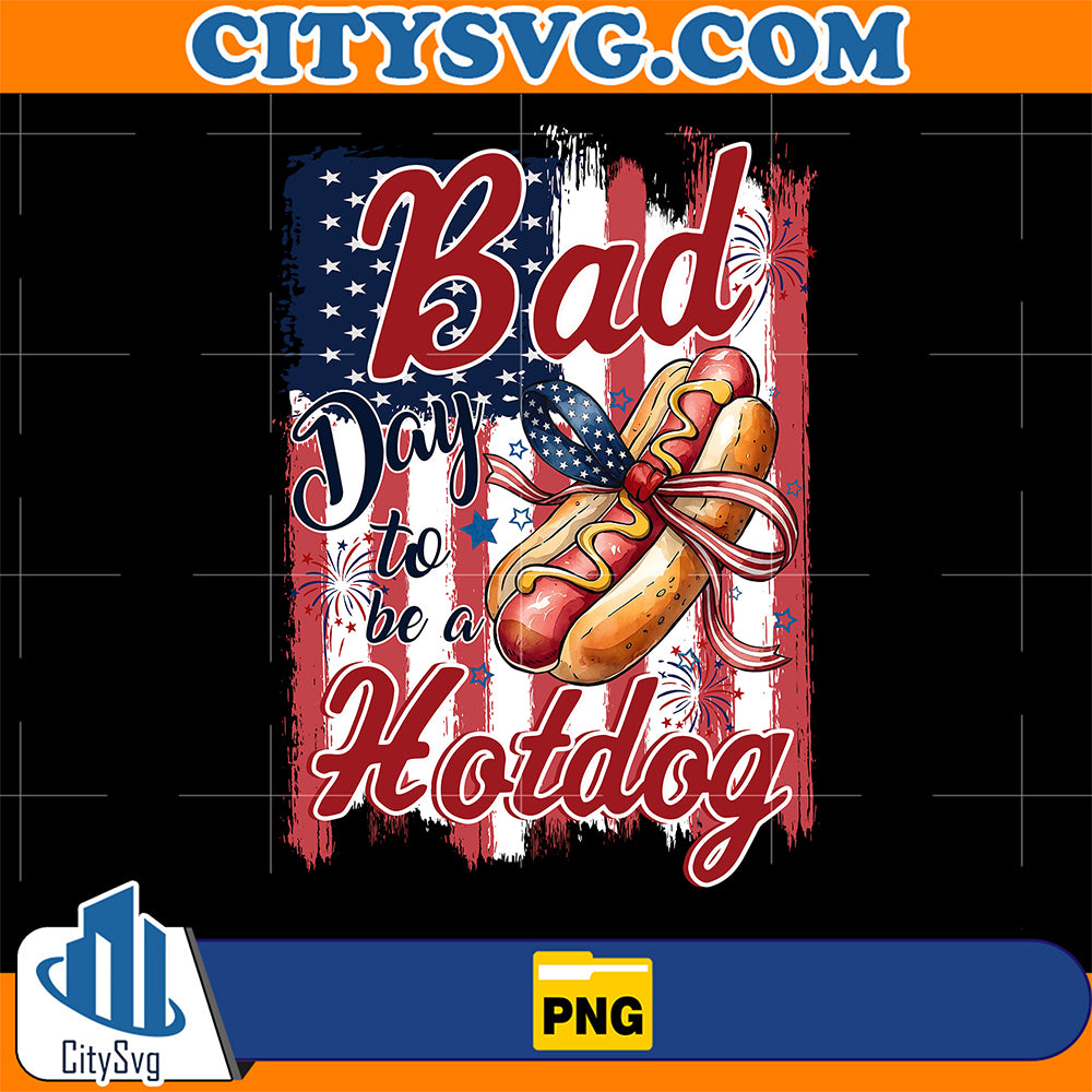 Bad-Day-To-Be-A-Hotdog-Png