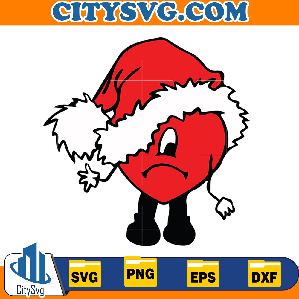 Bad Bunny Christmas Svg