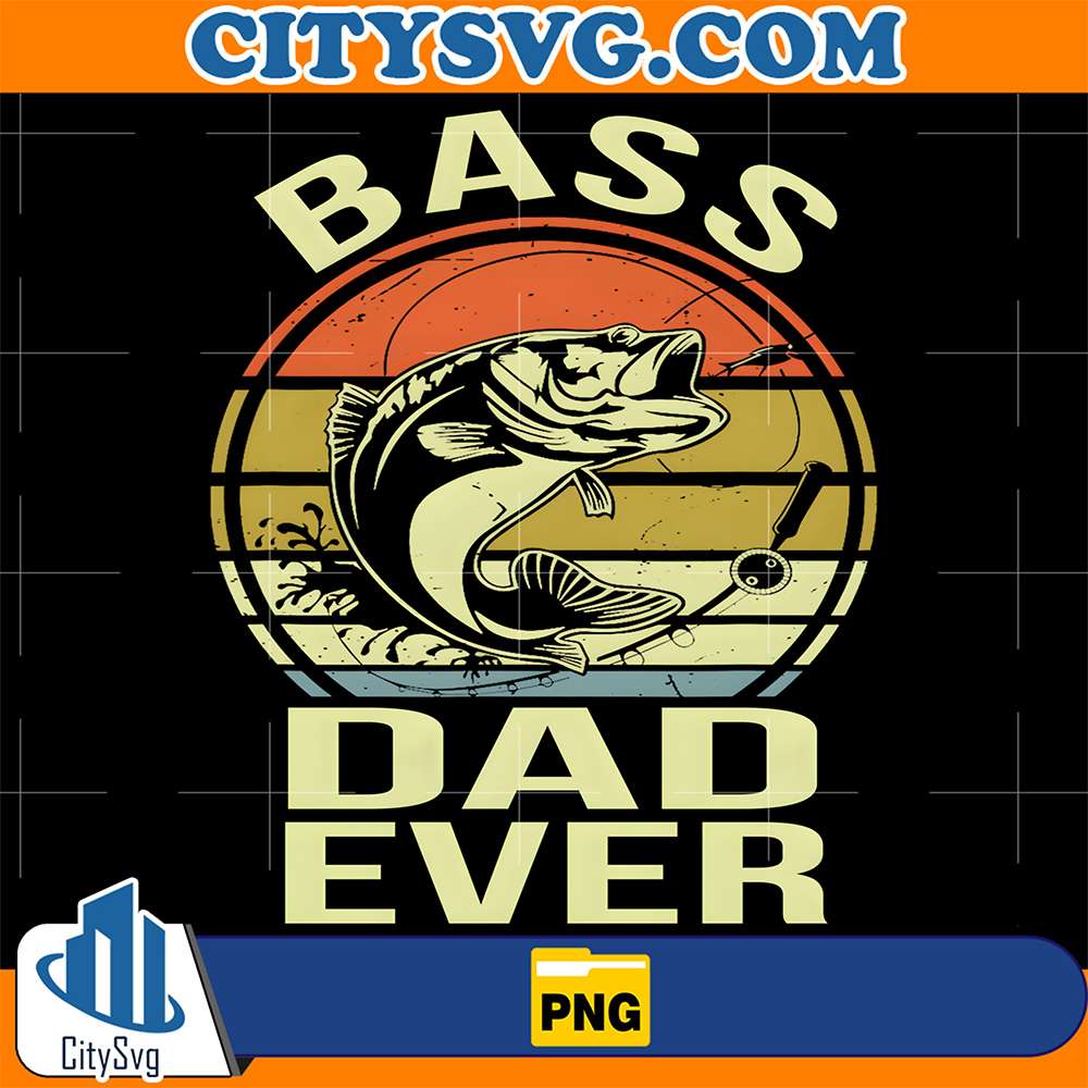Bass-Dad-Ever-Fishing-Png