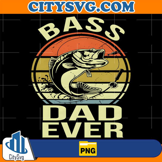 Bass-Dad-Ever-Fishing-Png