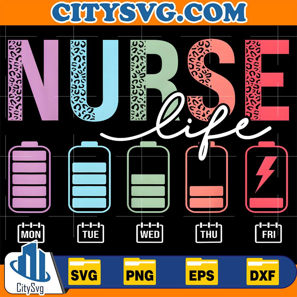 Battery-Nurse-Life-Svg