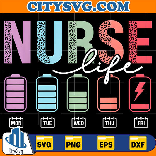 Battery-Nurse-Life-Svg