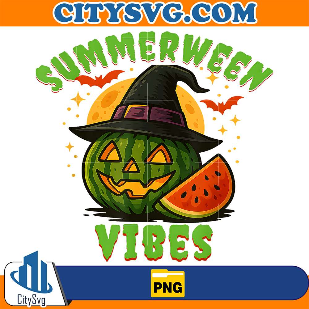 Beach-Watermelon-Summerween-Vibes-Witch-Halloween-Png
