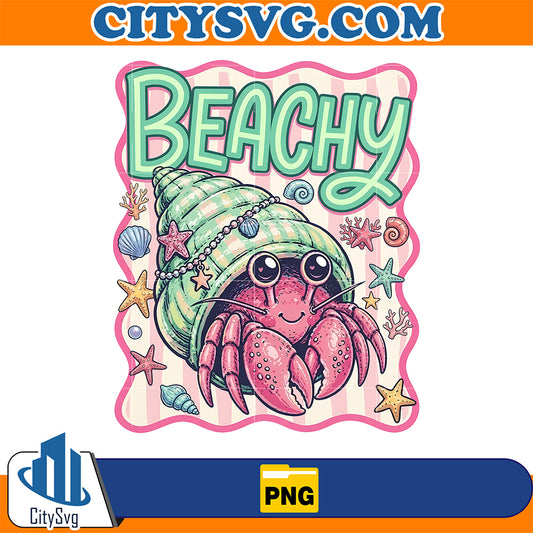 Beachy-Hermit-Crab-Cute-Pastel-Summer-Beach-Png