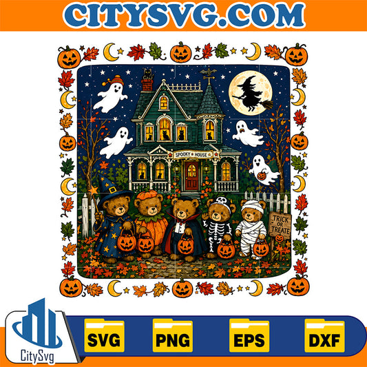 Bear-Halloween-Svg