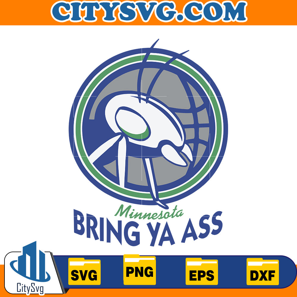 Bee Bring Ya Ass to Minnesota Svg