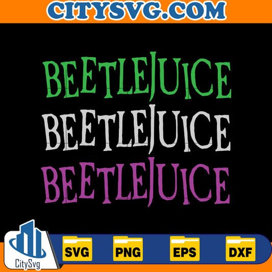 Beetlejuice Svg