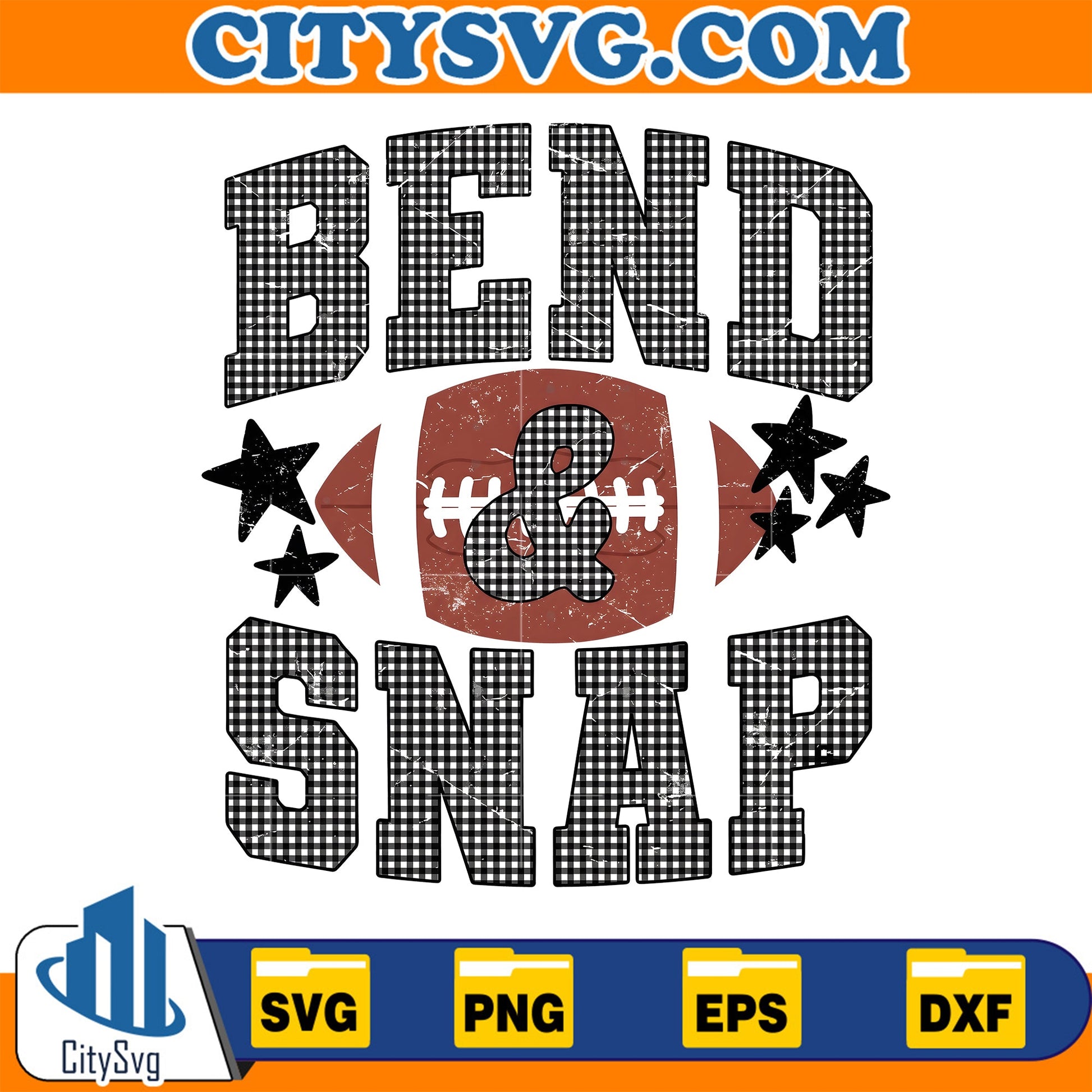 Bend-Snap-Football-Svg