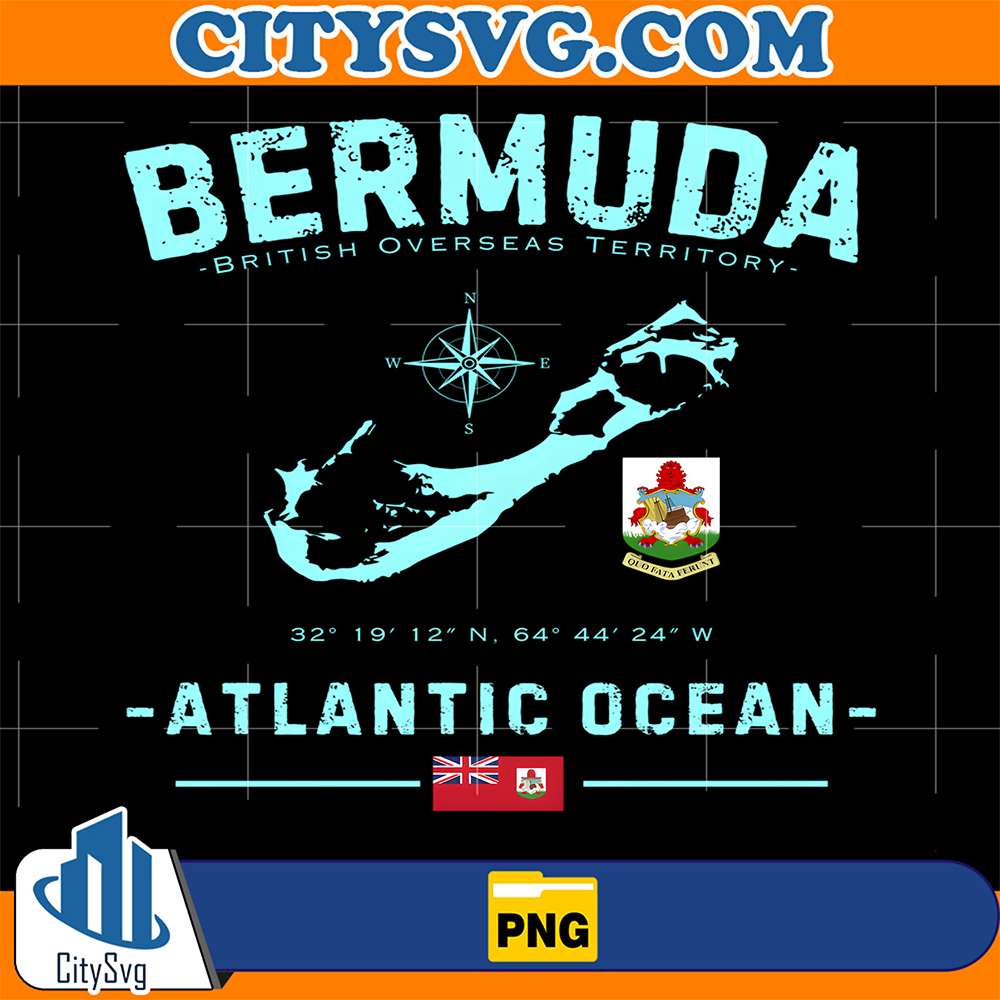Bermuda Caribbean Sea Island Vacation Atlantic Ocean Png CitySvg