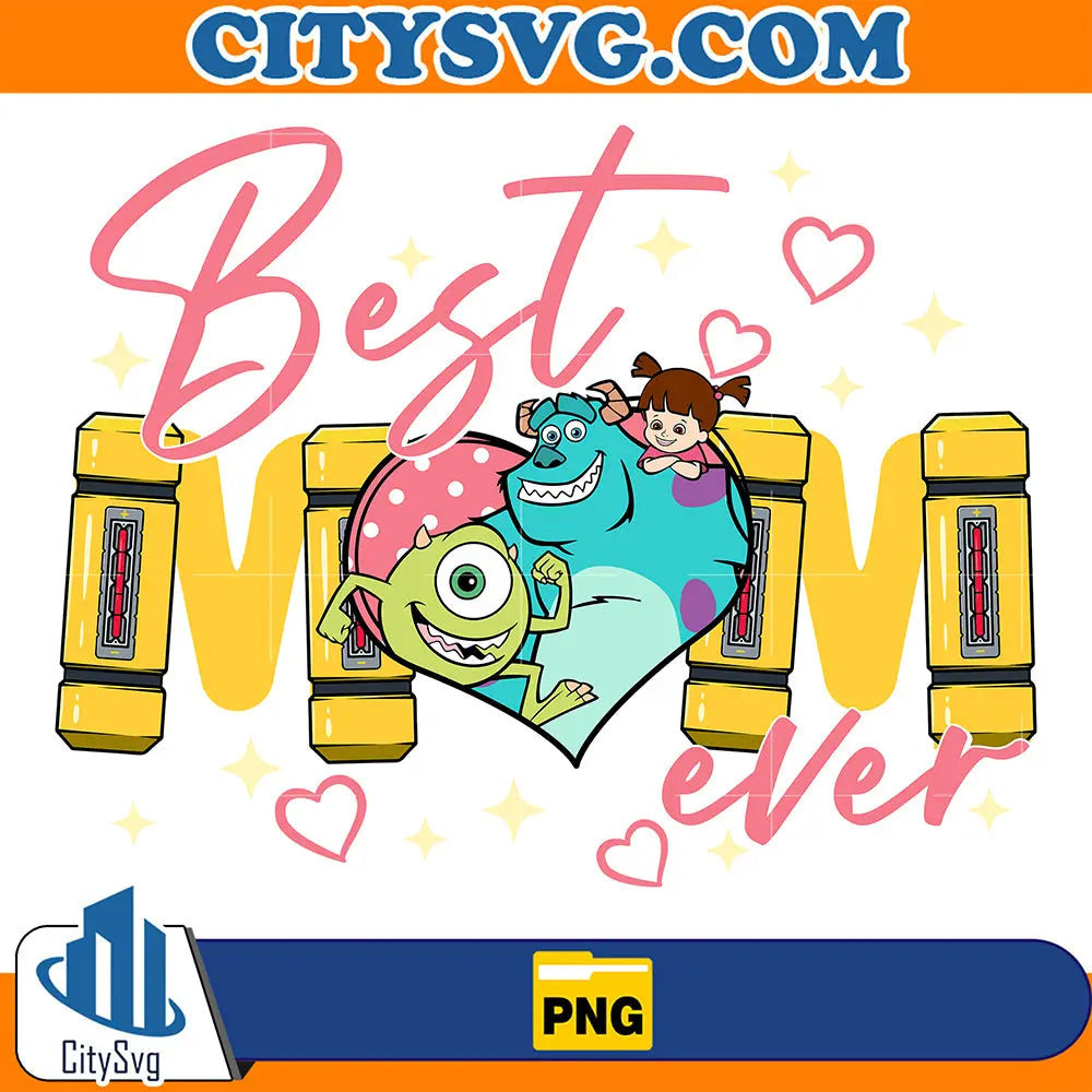 BestMomEverMonstersPng