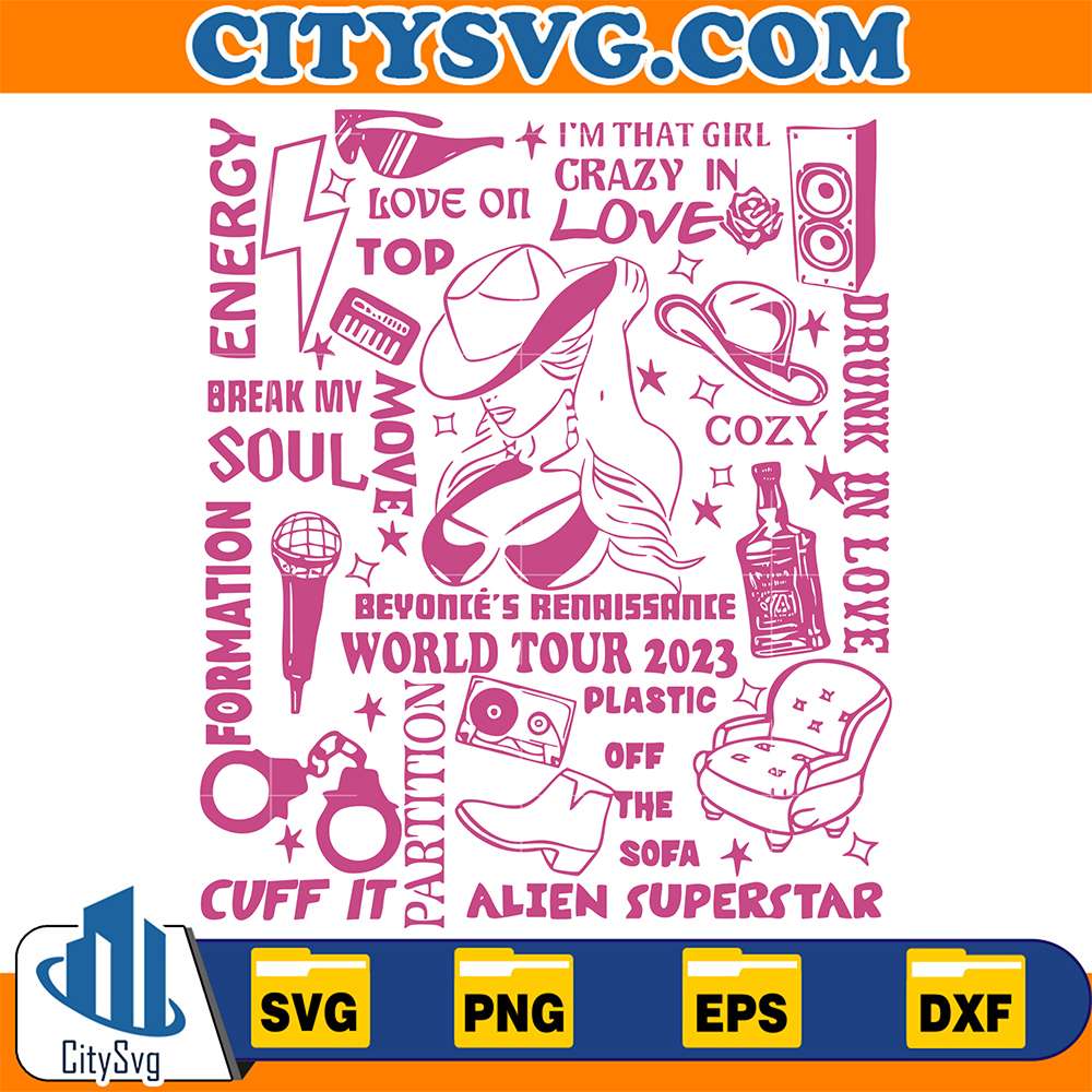 Beyone World Tour Svg – CITYSVG