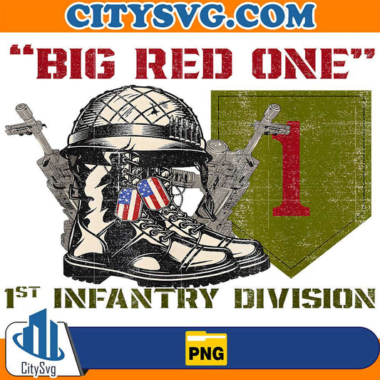 Big-Red-One-Veteran-1st-Infantry-Division-Png