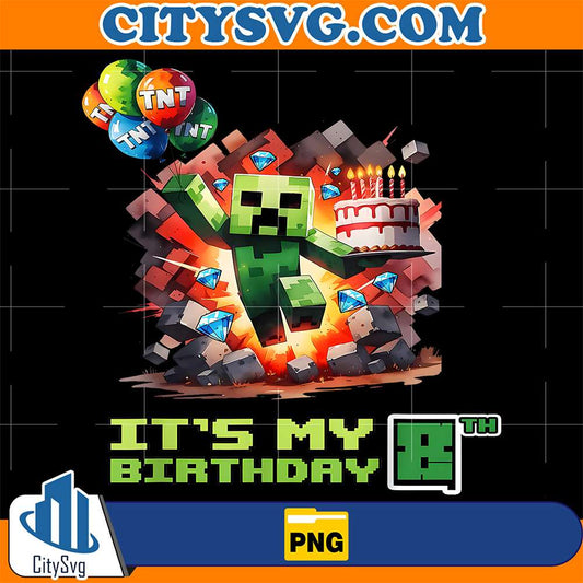 Birthday-Boy-8th-Birthday-I-m-8-Year-Old-Gamer-Png
