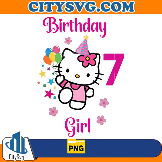 BirthdayHelloKitty7GirlPng