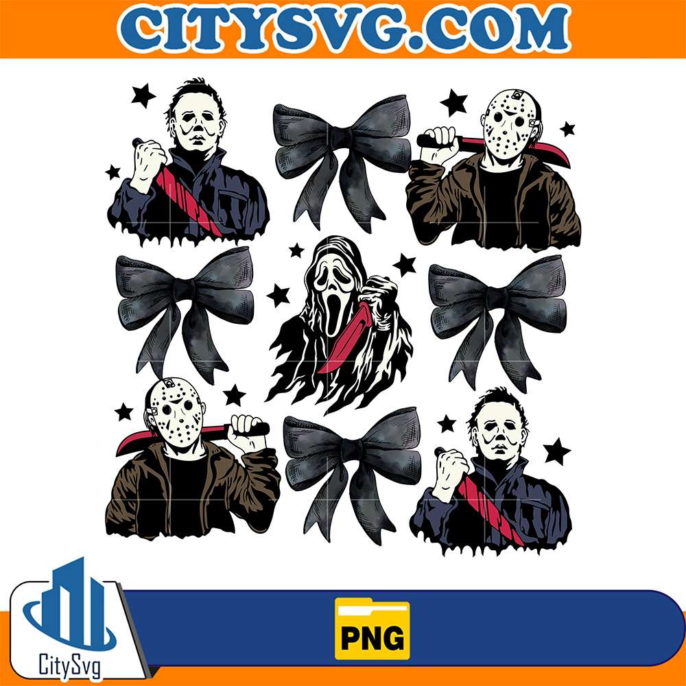 Black-Bow-Horror-Movie-Characters-Halloween-Png
