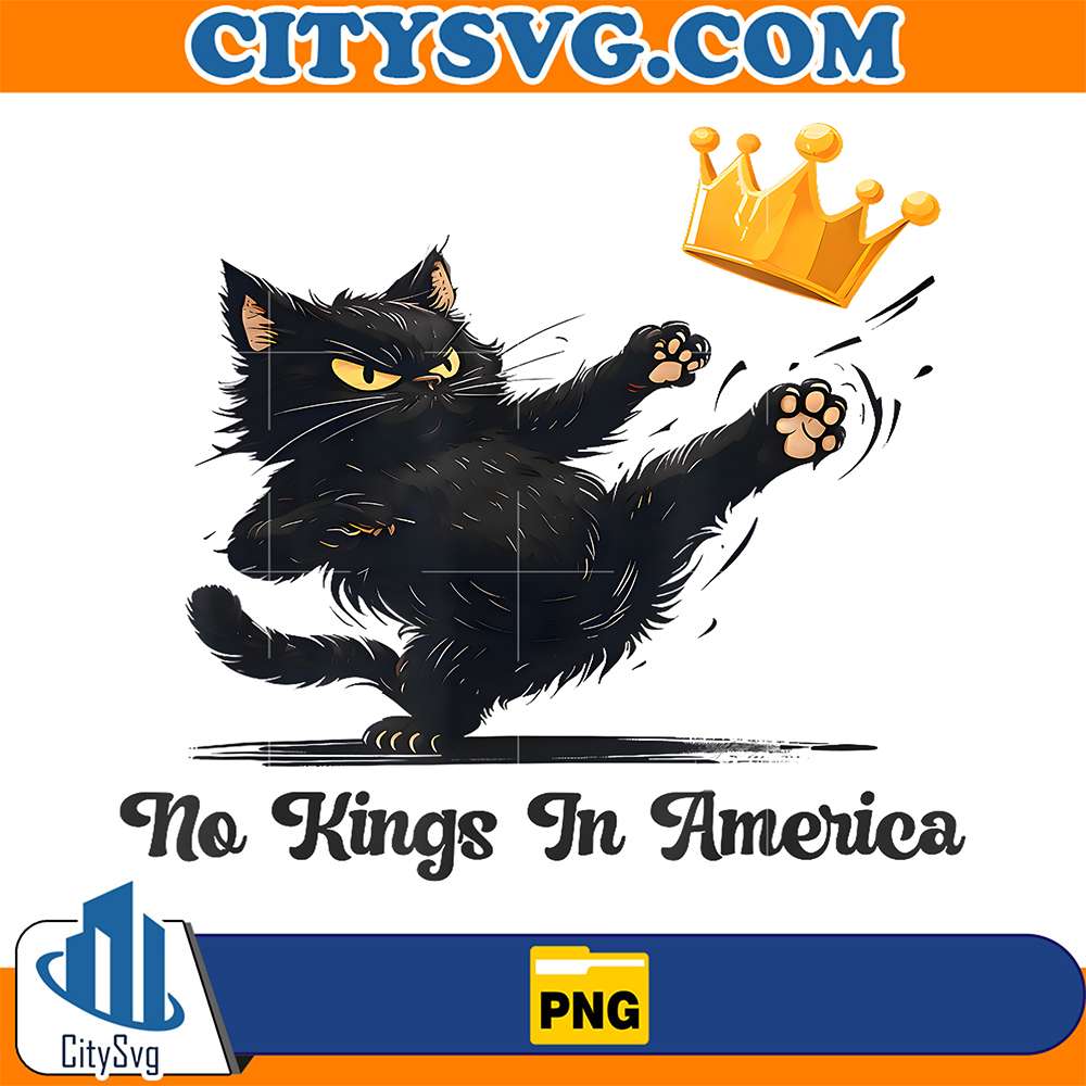 Black-Cat-No-Kings-In-America-We-The-People-Political-Png-1