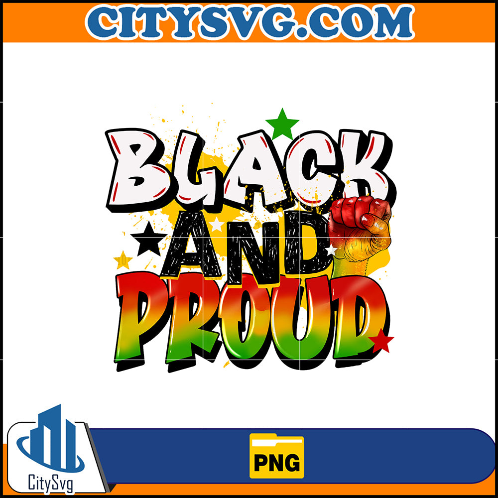 BlackAndProudPng