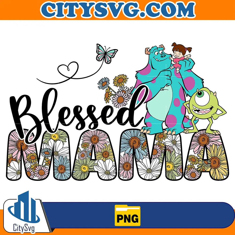 BlessedMamaDisneyMonsterPng