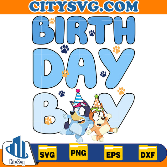 Birthday boy svg