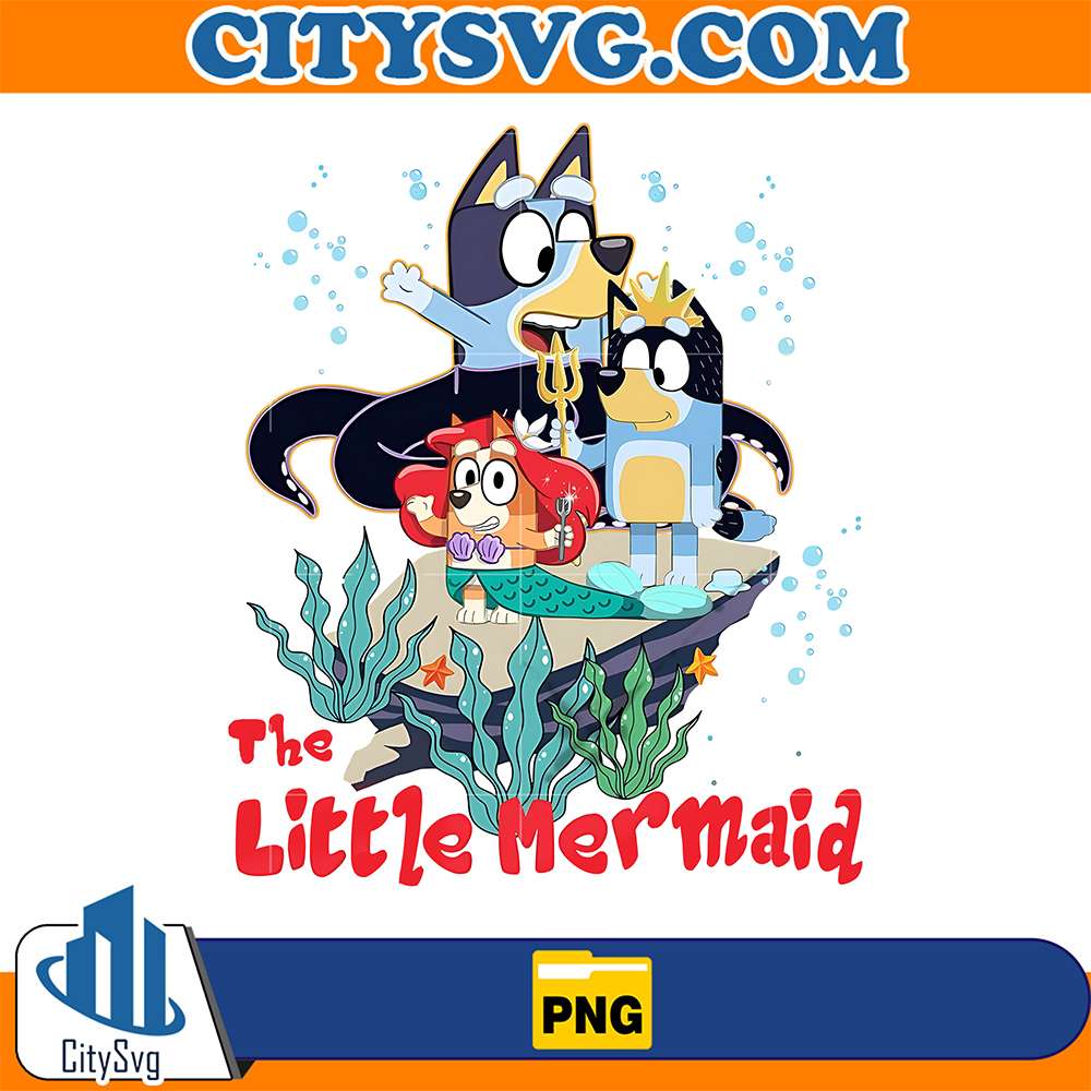 Blue-Friends-Little-Mermaid-Png