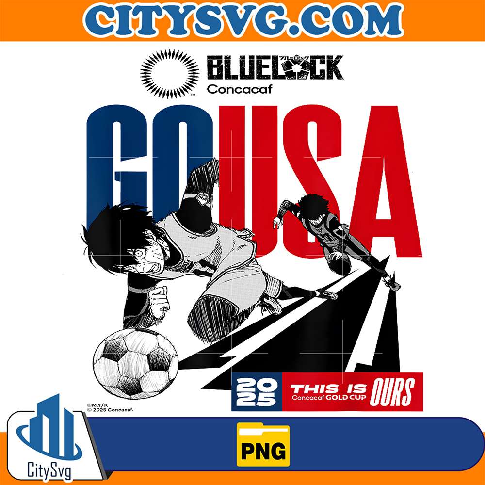 Blue-Lock-Vs-Concacaf-Go-Usa-Isagi-In-The-2025-Gold-Cup-Png