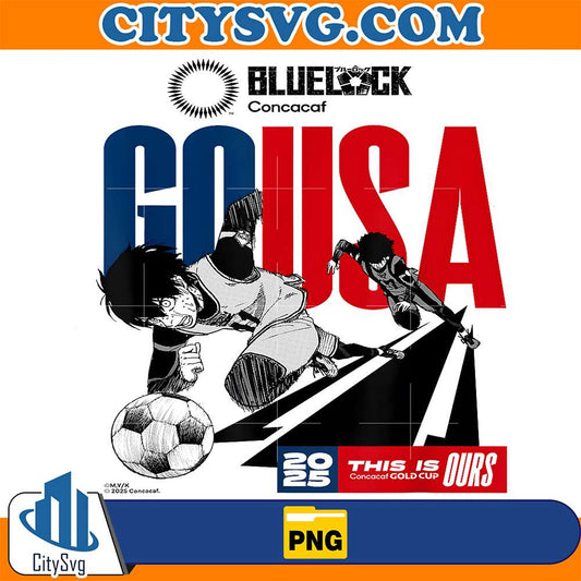 Blue-Lock-Vs-Concacaf-Go-Usa-Isagi-In-The-2025-Gold-Cup-Png